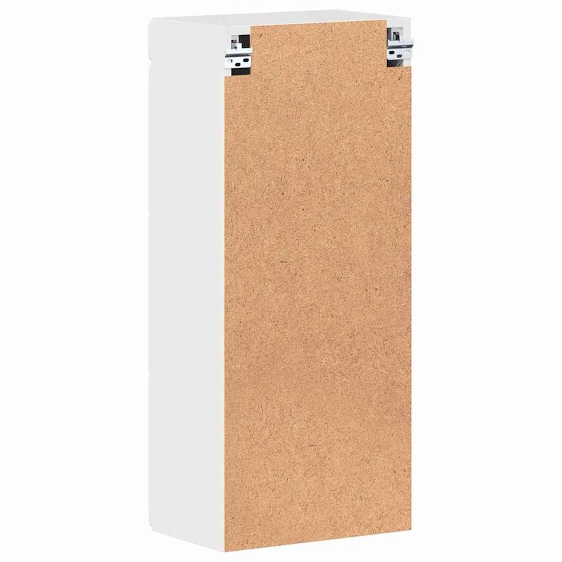 Casa si Gradina - Mobilier - Mobilier baie - Corpuri baie - Dulap de perete pentru baie TULUM Alb lucios 37 x 24,5 x 86 cm - Infinity.ro