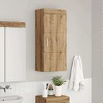 Casa si Gradina - Mobilier - Mobilier baie - Corpuri baie - Dulap de perete pentru baie cu raft TULUM Stejar Artizanal - Infinity.ro