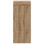 Casa si Gradina - Mobilier - Mobilier baie - Corpuri baie - Dulap de perete pentru baie cu raft TULUM Stejar Artizanal - Infinity.ro