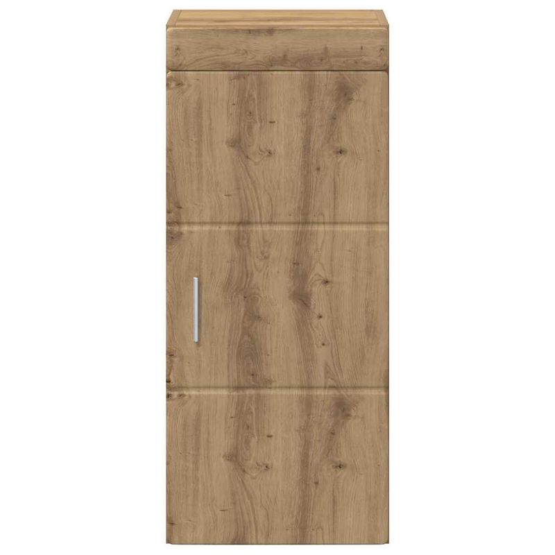 Casa si Gradina - Mobilier - Mobilier baie - Corpuri baie - Dulap de perete pentru baie cu raft TULUM Stejar Artizanal - Infinity.ro