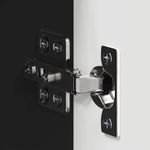 Casa si Gradina - Mobilier - Mobilier baie - Corpuri baie - Dulap de perete pentru baie TULUM Negru 37 x 24,5 x 86 cm - Infinity.ro