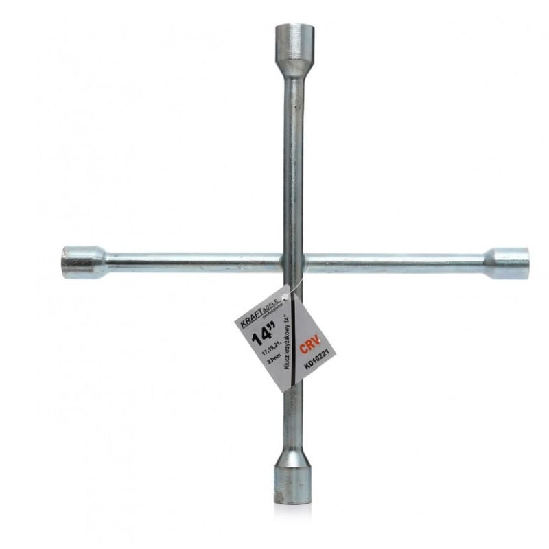Casa si Gradina - Constructii - Scule de mana si unelte - Chei si truse chei - Cheie roti in cruce, Kraft&Dele, KD10532, 17x19x21x23mm - Infinity.ro