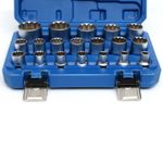 Casa si Gradina - Constructii - Scule de mana si unelte - Chei si truse chei - Set chei tubulare, Kraft&Dele KD10347, 19 piese - Infinity.ro