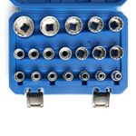 Casa si Gradina - Constructii - Scule de mana si unelte - Chei si truse chei - Set chei tubulare, Kraft&Dele KD10347, 19 piese - Infinity.ro