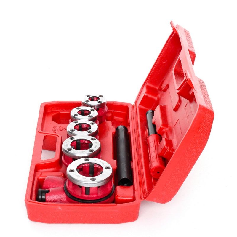 Casa si Gradina - Constructii - Scule electrice si accesorii - Seturi si accesorii pentru gaurit si insurubat - Set cupla filetat manuala, 5 piese, KD331, Kraft&Dele - Infinity.ro