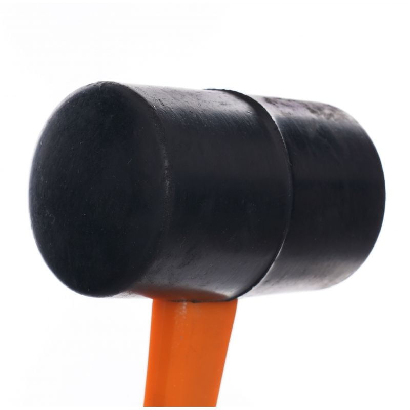 Casa si Gradina - Constructii - Scule de mana si unelte - Ciocane si dalti - Ciocan din cauciuc, Kraft&Dele, maner din fibra de sticla 500g, KD902 - Infinity.ro