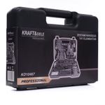 Casa si Gradina - Constructii - Scule de mana si unelte - Chei si truse chei - Trusa scule, Kraft&Dele, 141 piese - Infinity.ro