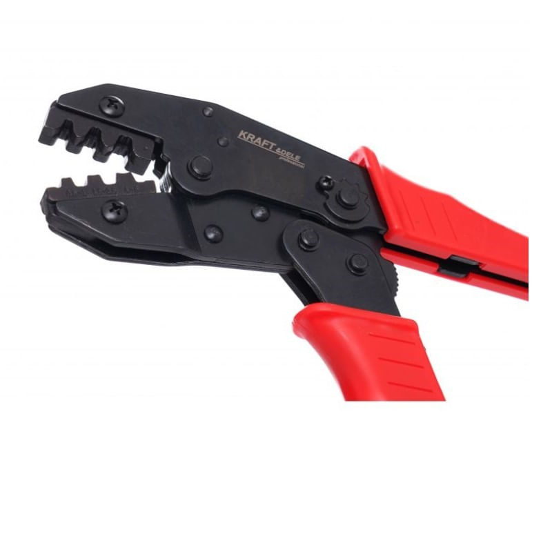 Casa si Gradina - Constructii - Scule de mana si unelte - Clesti si patenti - Set clesti de sertizare conectori, Kraft&Dele, cu matrite detasabile - Infinity.ro