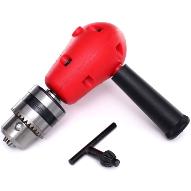 Casa si Gradina - Constructii - Scule electrice si accesorii - Seturi si accesorii pentru gaurit si insurubat - Adaptor unghiular pentru burghiu, Kraft&Dele KD10594, 90 de grade - Infinity.ro