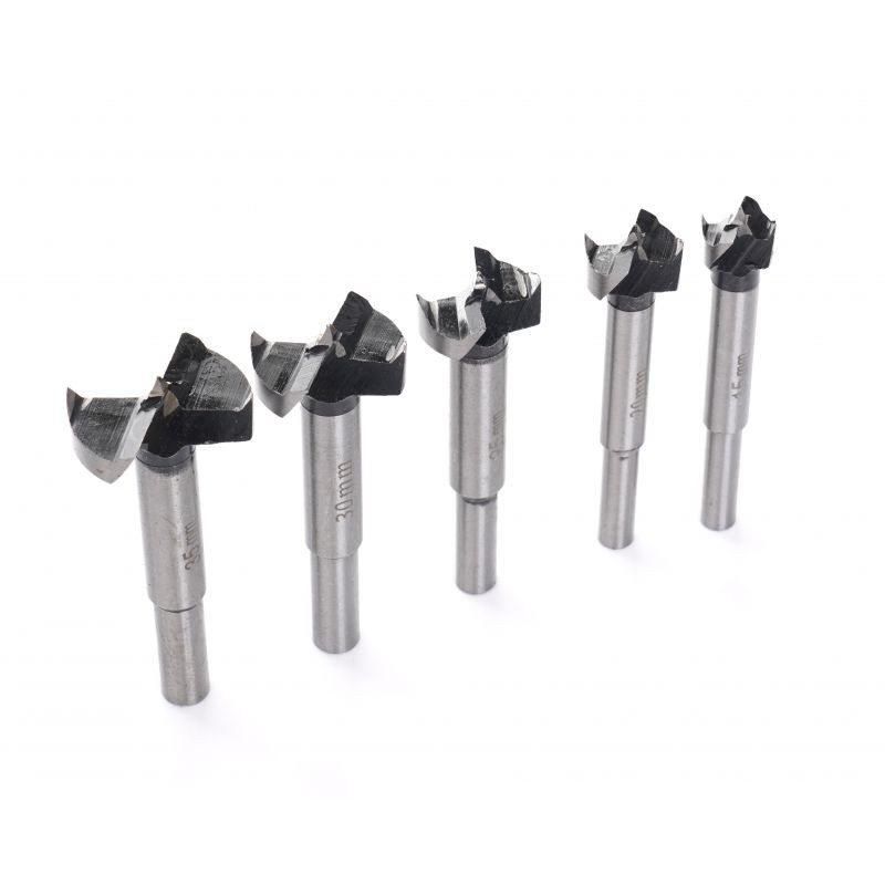 Casa si Gradina - Constructii - Scule electrice si accesorii - Seturi si accesorii pentru gaurit si insurubat - Set ghidaj de gaurire pentru balamale, Kraft&Dele, KD11251, 12 elemente - Infinity.ro