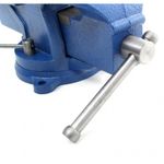 Casa si Gradina - Constructii - Scule electrice si accesorii - Menghine si cleme fixare - Menghina triaxiala rotativa cu nicovala, 125mm, KD1102, Kraft&Dele - Infinity.ro
