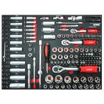 Casa si Gradina - Constructii - Depozitare, transport si protectie - Organizatoare si cutii scule - Dulap de scule, Verke V33109, 7 sertare, 306 elemente, cu roti - Infinity.ro