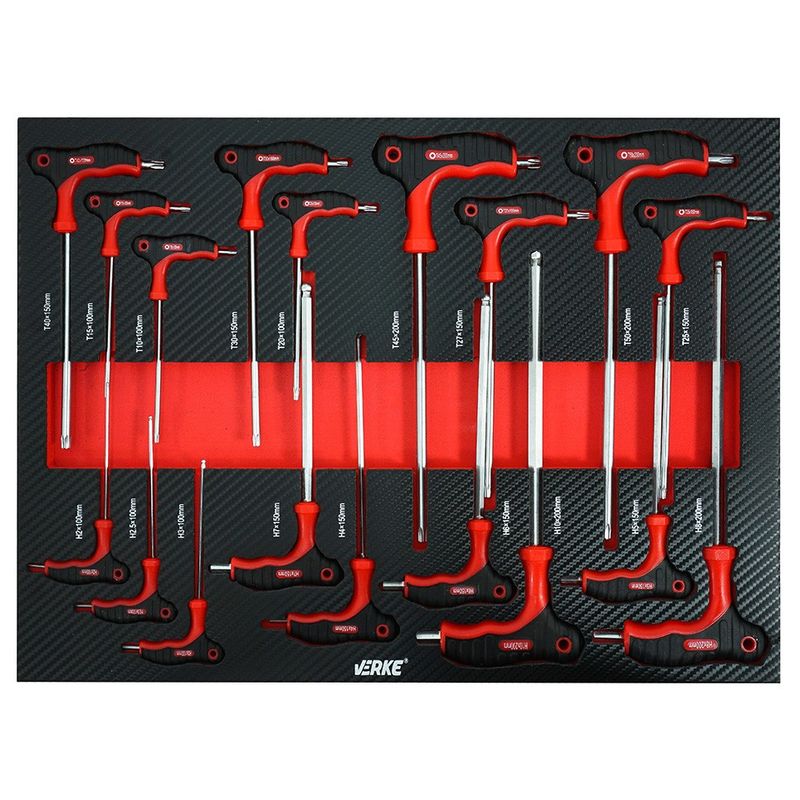 Casa si Gradina - Constructii - Depozitare, transport si protectie - Organizatoare si cutii scule - Dulap scule, 298 piese, V33108, Verke - Infinity.ro