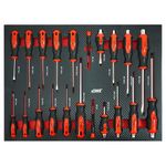 Casa si Gradina - Constructii - Depozitare, transport si protectie - Organizatoare si cutii scule - Dulap scule, 298 piese, V33108, Verke - Infinity.ro