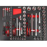 Casa si Gradina - Constructii - Depozitare, transport si protectie - Organizatoare si cutii scule - Dulap echipat cu scule, Verke, 154 piese, V33111 - Infinity.ro