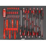 Casa si Gradina - Constructii - Depozitare, transport si protectie - Organizatoare si cutii scule - Dulap echipat cu scule, Verke, 154 piese, V33111 - Infinity.ro