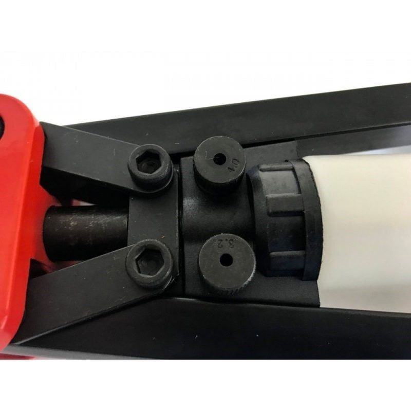 Casa si Gradina - Constructii - Scule de mana si unelte - Clesti si patenti - Pistol de nituit, Deget V86012, manual, 32 cm, 3.2-4.8 mm - Infinity.ro