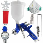 Casa si Gradina - Electrice - Echipamente electrice - Accesorii compresoare - Pistol de vopsit pneumatic, pahar 600ml, V81290, Verke - Infinity.ro