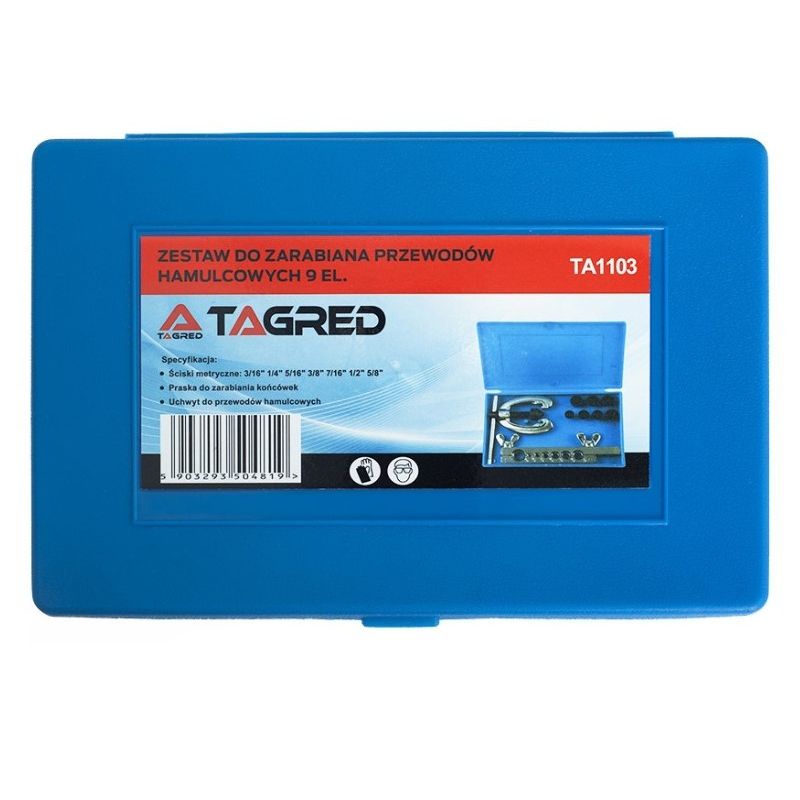 Casa si Gradina - Constructii - Scule de mana si unelte - Chei si truse chei - Trusa profesionala 9 piese de bercuit, Tagred, conducte de frana, tuburi - Infinity.ro