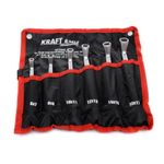 Casa si Gradina - Constructii - Scule de mana si unelte - Chei si truse chei - Set chei inelare, 6 buc, KD10940, Kraft&Dele - Infinity.ro