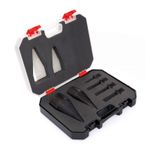 Casa si Gradina - Constructii - Scule electrice si accesorii - Seturi si accesorii pentru gaurit si insurubat - Set burghie pentru despicat lemn, 32mm/42mm, KD11248, Kraft&Dele - Infinity.ro