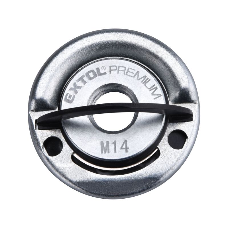 Casa si Gradina - Constructii - Scule electrice si accesorii - Seturi si accesorii pentru gaurit si insurubat - Piulita cu eliberare rapida pentru polizoare unghiulare, EXTOL PREMIUM, M14, pana la 1000W, 8898050 - Infinity.ro
