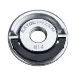 Casa si Gradina - Constructii - Scule electrice si accesorii - Seturi si accesorii pentru gaurit si insurubat - Piulita cu eliberare rapida pentru polizoare unghiulare, EXTOL PREMIUM, M14, pana la 1000W, 8898050 - Infinity.ro