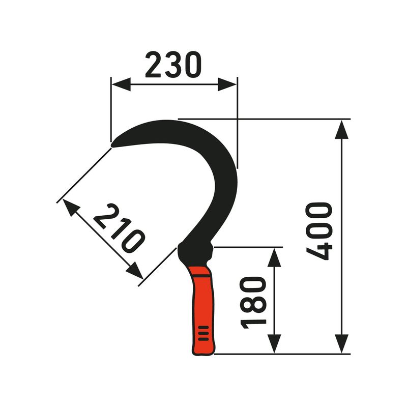 Casa si Gradina - Gradinarit si plante - Unelte gradinarit - Foarfeci gradinarit - Secera gradina, EXTOL PREMIUM, 8877100, Lungime 40cm, 0,35 kg - Infinity.ro