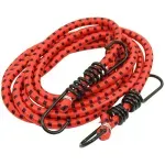 Casa si Gradina - Gradinarit si plante - Sere si solarii - Set 2 bucati corzi elastice fixare cu carlig metalic VERKE, 8 mm x 80 cm, V50211 - Infinity.ro