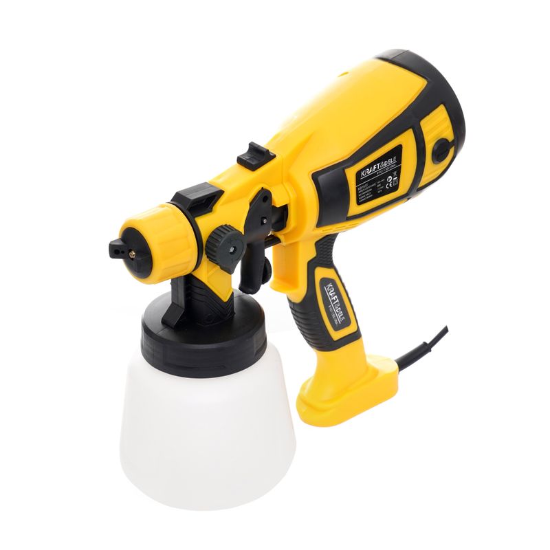 Casa si Gradina - Constructii - Vopsea si tencuieli - Pistoale si sisteme de vopsit si tencuit - Pistol de vopsit 650W 800ML, Kraft&Dele, KD1657 - Infinity.ro