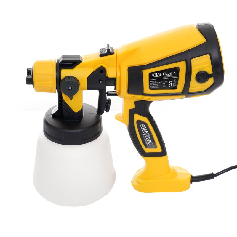 Casa si Gradina - Constructii - Vopsea si tencuieli - Pistoale si sisteme de vopsit si tencuit - Pistol de vopsit 650W 800ML, Kraft&Dele, KD1657 - Infinity.ro
