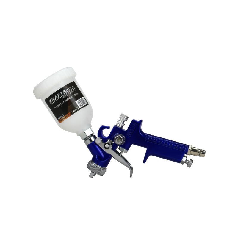Casa si Gradina - Electrice - Echipamente electrice - Accesorii compresoare - Pistol de vopsit cu pulverizare 125ml, Kraft&Dele, KD2111 - Infinity.ro