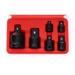 Casa si Gradina - Constructii - Scule electrice si accesorii - Seturi si accesorii pentru gaurit si insurubat - Set adaptoare de impact, 25-50mm 6 buc, KD10524, Kraft&Dele - Infinity.ro