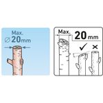 Casa si Gradina - Gradinarit si plante - Unelte gradinarit - Foarfeci gradinarit - Foarfeca de gradina metalica, EXTOL PREMIUM, 210 mm, 8872134 - Infinity.ro