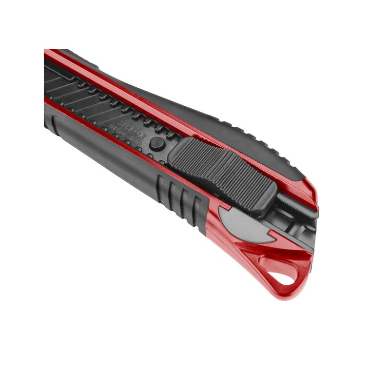 Carti si Birotica - Birotica - Accesorii de birou - Foarfece si cuttere - Cutit utilitar, 18mm, FORTUM, 4780024, Blocare automata, 14 segmente - Infinity.ro