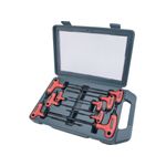 Casa si Gradina - Constructii - Scule de mana si unelte - Chei si truse chei - Chei TORX cu maner tip T, EXTOL PREMIUM, 9 piese, 8819401 - Infinity.ro