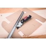 Carti si Birotica - Birotica - Accesorii de birou - Foarfece si cuttere - Cutit utilitar pliabil cu 3 lame de rezerva, FORTUM, 4780031, 19 mm - Infinity.ro