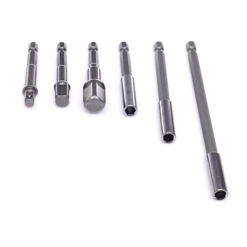 Casa si Gradina - Constructii - Scule electrice si accesorii - Seturi si accesorii pentru gaurit si insurubat - Set suporturi, adaptoare si biti 16 buc, KD10955, Kraft&Dele - Infinity.ro