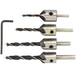 Casa si Gradina - Constructii - Scule electrice si accesorii - Seturi si accesorii pentru gaurit si insurubat - Set burghie pentru lemn,cu adaptor, KD10559, Kraft&Dele - Infinity.ro