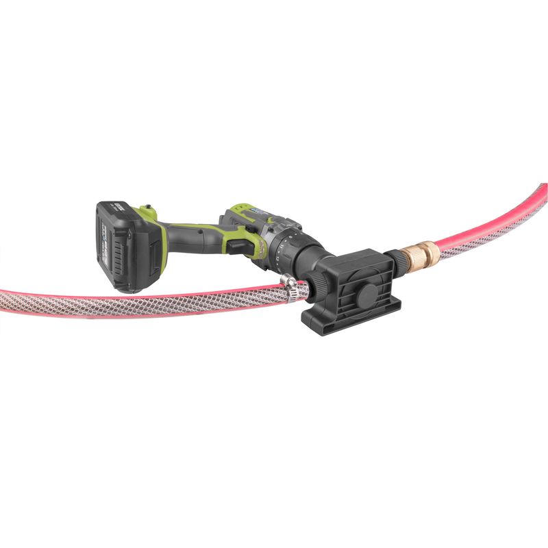 Casa si Gradina - Constructii - Scule electrice si accesorii - Seturi si accesorii pentru gaurit si insurubat - Pompa actionata de burghiu, EXTOL PREMIUM, 904001, debit 18l/min, max 3000/min - Infinity.ro