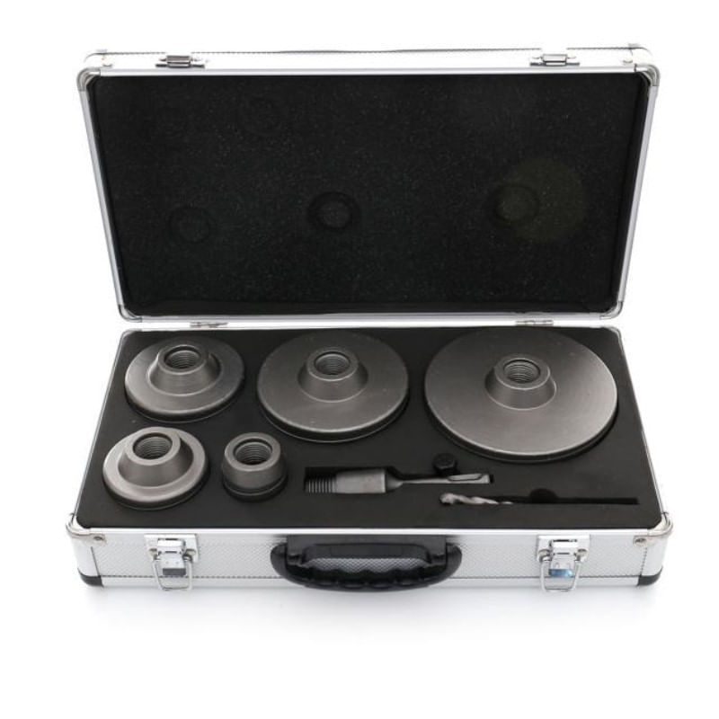 Casa si Gradina - Constructii - Scule electrice si accesorii - Seturi si accesorii pentru gaurit si insurubat - Set carote diamantate pentru beton, Kraft&Dele, KD10276, 7 piese - Infinity.ro