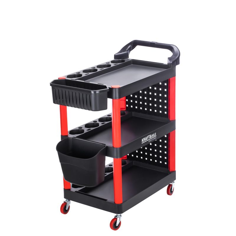 Casa si Gradina - Constructii - Depozitare, transport si protectie - Organizatoare si cutii scule - Carucior multifunctional, Kraft&Dele, KD1076 - Infinity.ro