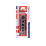 Casa si Gradina - Constructii - Scule electrice si accesorii - Seturi si accesorii pentru gaurit si insurubat - Sablon de ghidare, EXTOL PREMIUM, 8801920, 2-12mm, inox-plastic - Infinity.ro