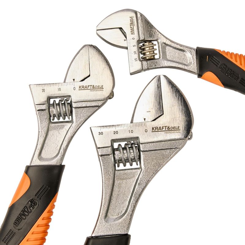Casa si Gradina - Constructii - Scule de mana si unelte - Chei si truse chei - SET DE CHEI REGLABILE, Kraft&Dele, KD10635 - Infinity.ro