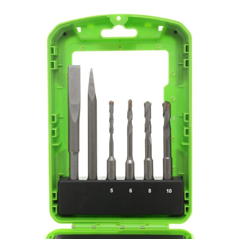 Casa si Gradina - Constructii - Scule electrice si accesorii - Seturi si accesorii pentru gaurit si insurubat - Set burghie si dalti, 12 buc, KD988, Kraft&Dele - Infinity.ro