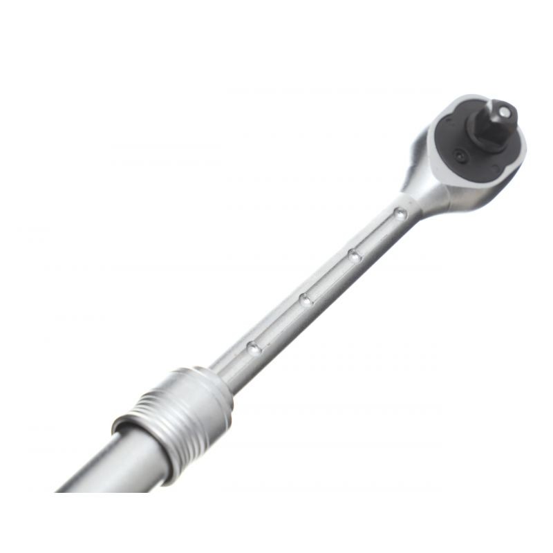 Casa si Gradina - Constructii - Scule de mana si unelte - Chei si truse chei - Cheie cu clichet cu maner telescopic, 1/2", KD11008, Kraft&Dele - Infinity.ro