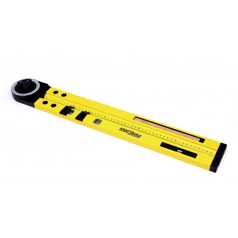 Casa si Gradina - Constructii - Scule electrice si accesorii - Aparate de masura - Raportor de constructie, 3 in 1, KD10442, Kraft&Dele - Infinity.ro