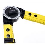 Casa si Gradina - Constructii - Scule electrice si accesorii - Aparate de masura - Raportor de constructie, 3 in 1, KD10442, Kraft&Dele - Infinity.ro