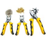 Casa si Gradina - Constructii - Scule de mana si unelte - Clesti si patenti - Set clesti de perforat, Kraft&Dele, 220 mm, orificii 2.5 - 5 mm, KD10552 - Infinity.ro