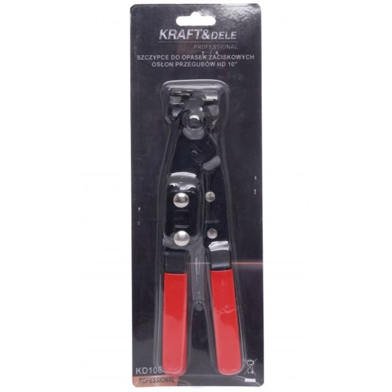 Casa si Gradina - Constructii - Scule de mana si unelte - Clesti si patenti - Cleste de prindere pentru furtun, Kraft&Dele KD10810, HD 10" - Infinity.ro